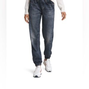 rag & bone miramar faux jeans knit joggers.